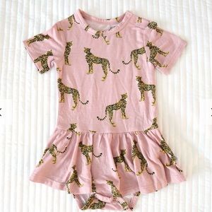 Posh Peanut *NWT* Mara bamboo short sleeve twirl skirt